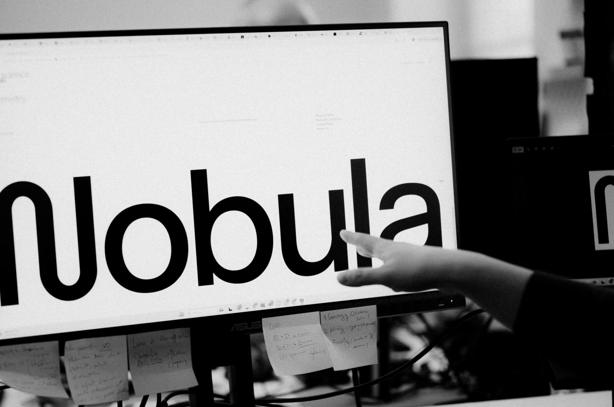The Nobula team in the lab